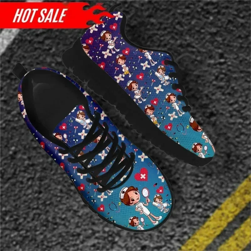 Women's Plus Size Nurse Shoes Lightweight Non-Slip Flats Cute Nurse Girls Medical Healthcare Design Casual Sneakers
Women's Plus Size Nurse Shoes Lightweight Non-Slip Flats Cute Nurse Girls Medical Healthcare Design Casual Sneakers