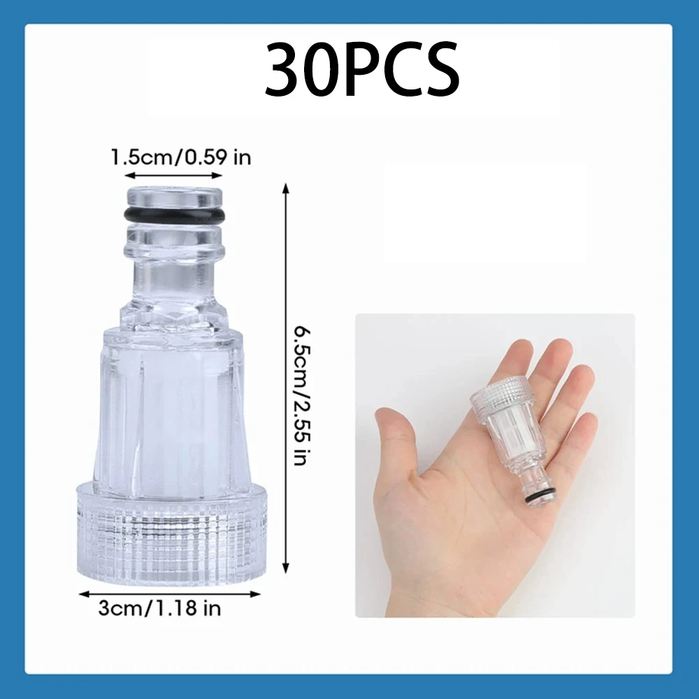 30PCS 3/4" High Pressure Washer Inlet Water Filter Pump Protection Connector Garden Hose Water Pump Inlet Adaptor Wholesale
30PCS 3/4" High Pressure Washer Inlet Water Filter Pump Protection Connector Garden Hose Water Pump Inlet Adaptor Wholesale