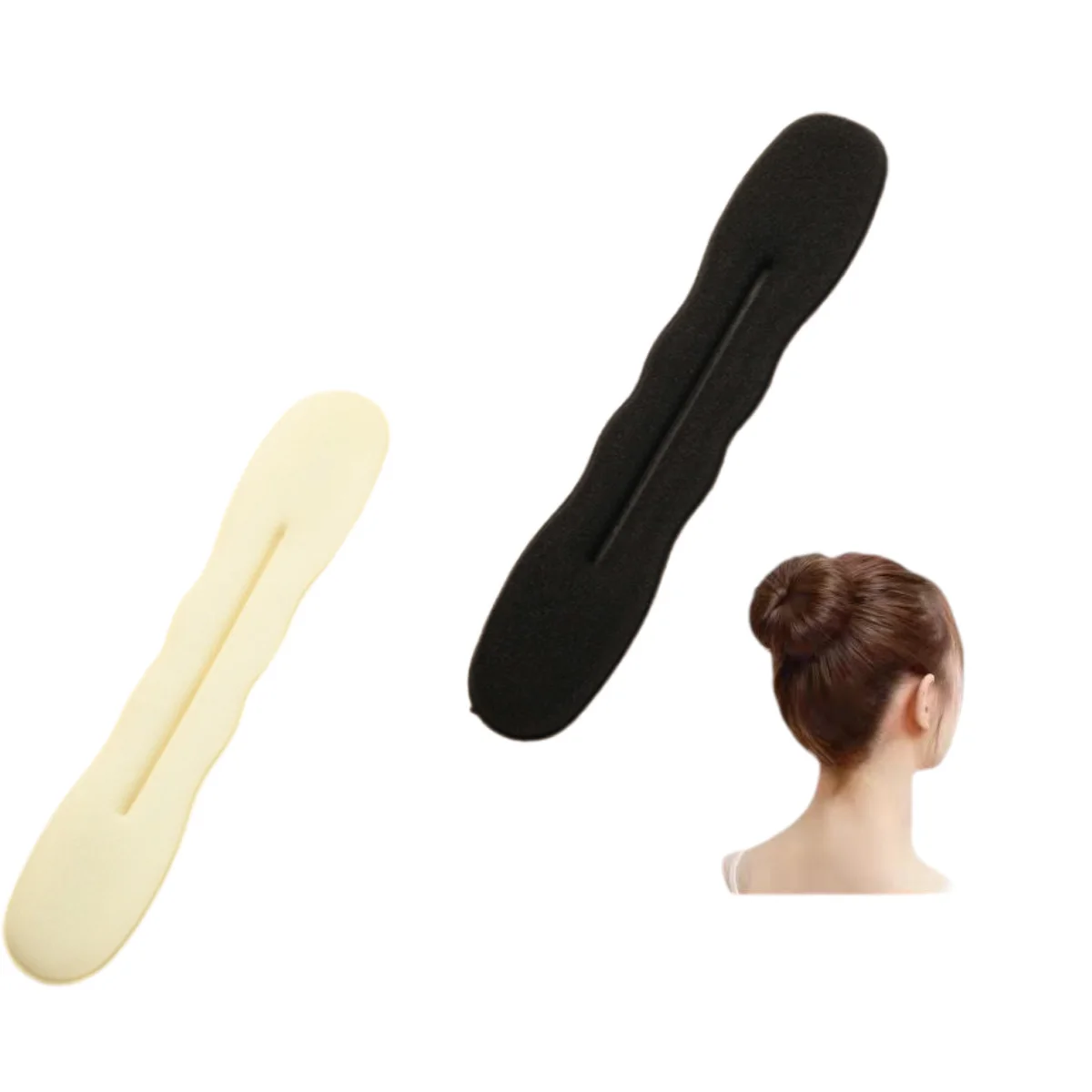 Black and White Foam Fashion Headband Fluffy Pill Head Hair Binding Device Lightweight Portable Hair Styling Device Headdress
Black and White Foam Fashion Headband Fluffy Pill Head Hair Binding Device Lightweight Portable Hair Styling Device Headdress