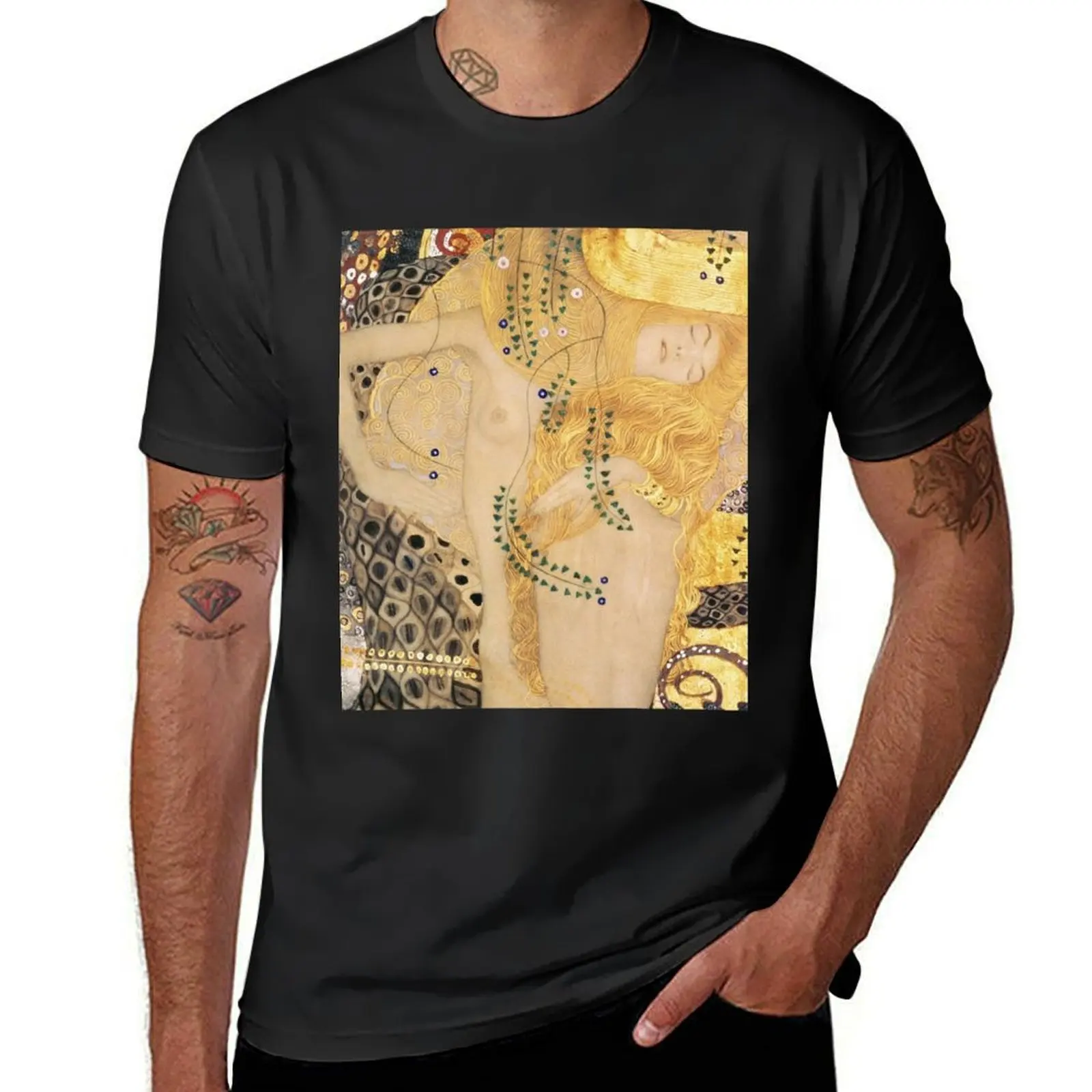 WATER SNAKES II, THE HYDRA - GUSTAV KLIMT T-Shirt oversized cute clothes animal prinfor boys summer tops designer t shirt men
WATER SNAKES II, THE HYDRA - GUSTAV KLIMT T-Shirt oversized cute clothes animal prinfor boys summer tops designer t shirt men