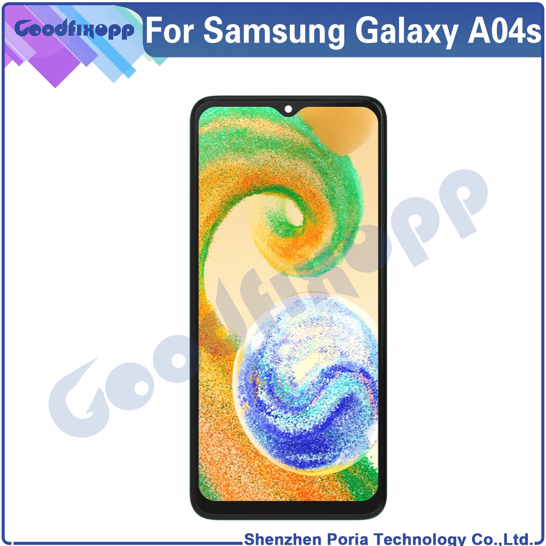 For Samsung Galaxy A04s SM-A047F SM-A047 A047 A047F LCD Display Touch Screen Digitizer Assembly Replacement
For Samsung Galaxy A04s SM-A047F SM-A047 A047 A047F LCD Display Touch Screen Digitizer Assembly Replacement