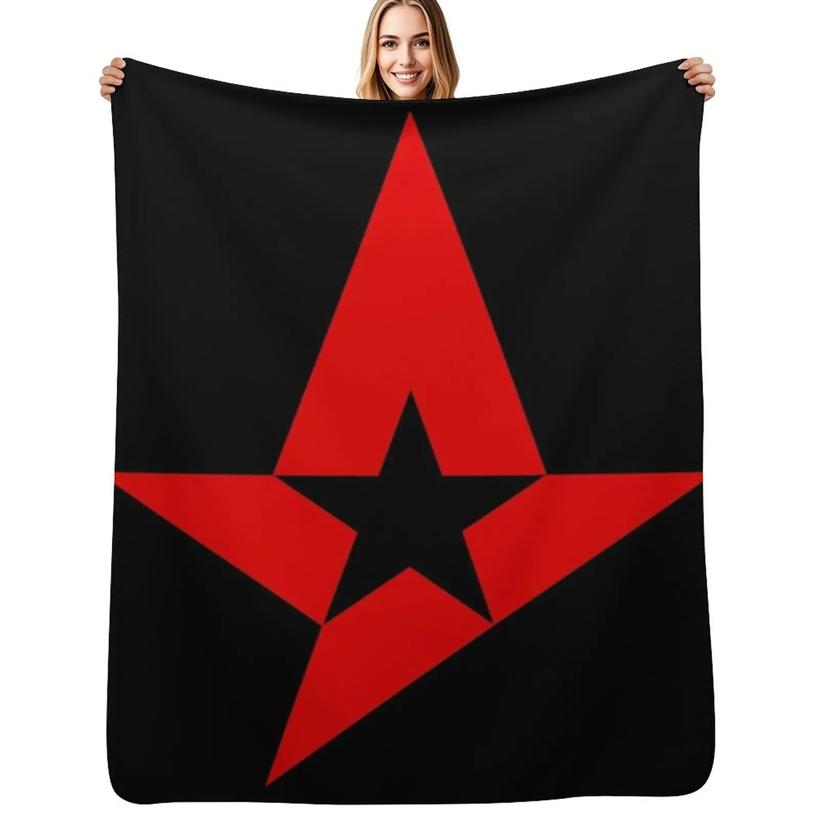 Astralis esports logo Throw Blanket All Season Lightweight Soft Blanket for Bed
Astralis esports logo Throw Blanket All Season Lightweight Soft Blanket for Bed