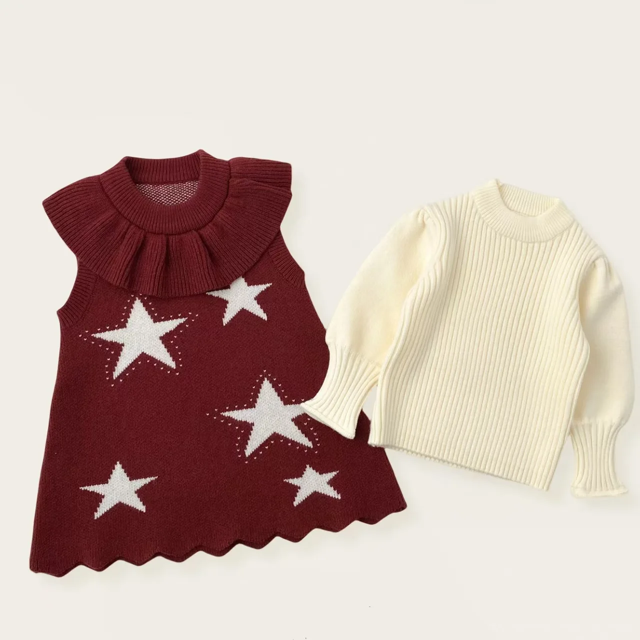 Girls Dresses Clothing Sets Spring Autumn Children Woolen Jersey Sweaters Tops Vest Dress 2pcs Princess Suit Baby Outfits Kids 6
Girls Dresses Clothing Sets Spring Autumn Children Woolen Jersey Sweaters Tops Vest Dress 2pcs Princess Suit Baby Outfits Kids 6