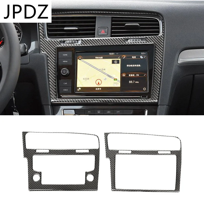 Carbon Fiber Interior Radio Frame Panel Decorative Frame Sticker For Volkswagen VW Golf 7 GTI MK7 2013-2017 car accessories
Carbon Fiber Interior Radio Frame Panel Decorative Frame Sticker For Volkswagen VW Golf 7 GTI MK7 2013-2017 car accessories