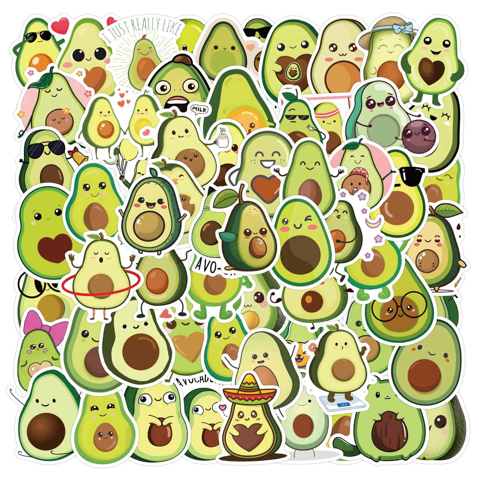 10/55/110PCS Cartoon Avocado Proof Stickers Cute Fruit Decoration Decals Notebook Mobile Guitar Suitcase Graffiti DIY Child Toys
10/55/110PCS Cartoon Avocado Proof Stickers Cute Fruit Decoration Decals Notebook Mobile Guitar Suitcase Graffiti DIY Child Toys
