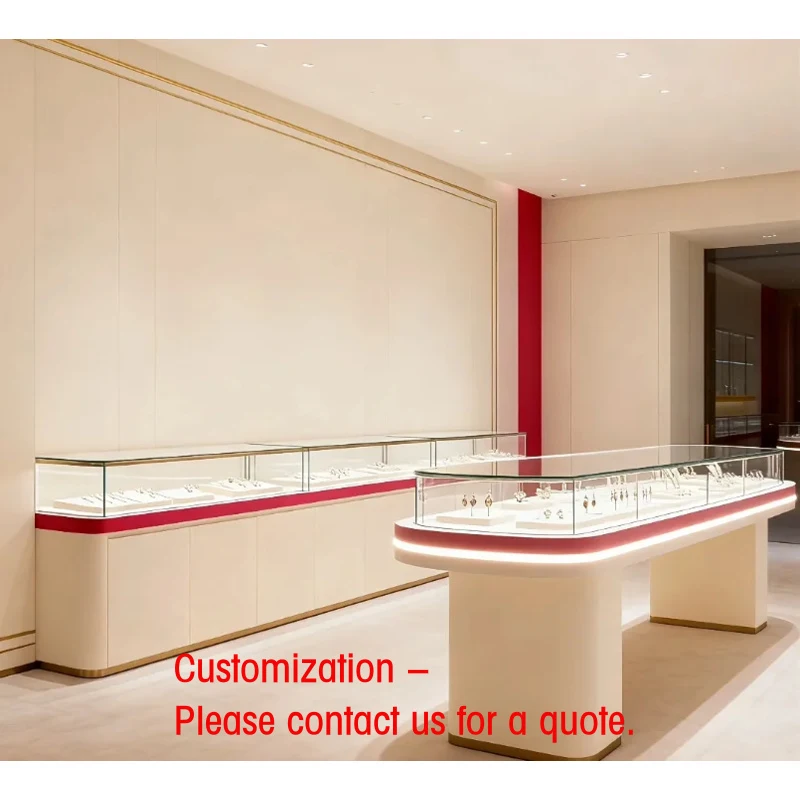 custom.Tempered Glass Jewelry Display Cabinet Stainless Steel Frame Proof
custom.Tempered Glass Jewelry Display Cabinet Stainless Steel Frame Proof