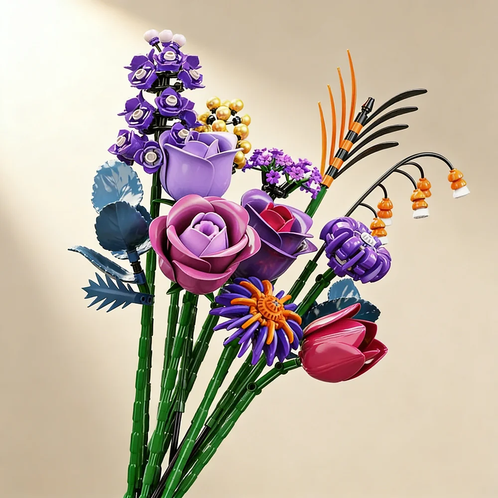 12 стилей красивых цветочных конструкторов: розы, лаванда, лилии, мускусные лилии, тюльпаны. Кирпичики для самостоятельного изготовления домашних украшений.
12 стилей красивых цветочных конструкторов: розы, лаванда, лилии, мускусные лилии, тюльпаны. Кирпичики для самостоятельного изготовления домашних украшений.