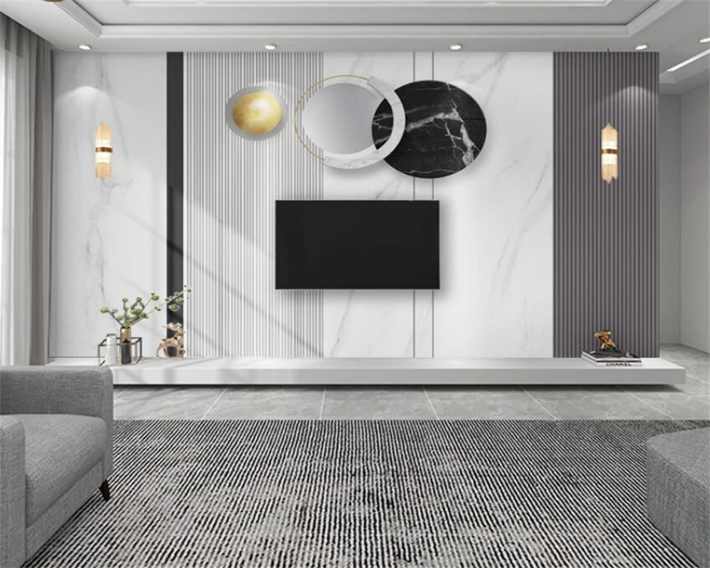 beibehang papel de parede Custom Nordic geometric marble light luxury restaurant sofa bedroom background wallpaper
beibehang papel de parede Custom Nordic geometric marble light luxury restaurant sofa bedroom background wallpaper