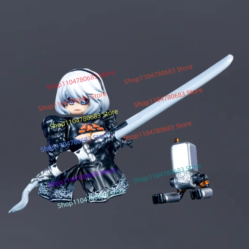 MOC Building Blocks Mini Figure Black Mechanical Combat Girl Assembly Model Ornament Anime TV Toy Holiday Gift Collection
MOC Building Blocks Mini Figure Black Mechanical Combat Girl Assembly Model Ornament Anime TV Toy Holiday Gift Collection