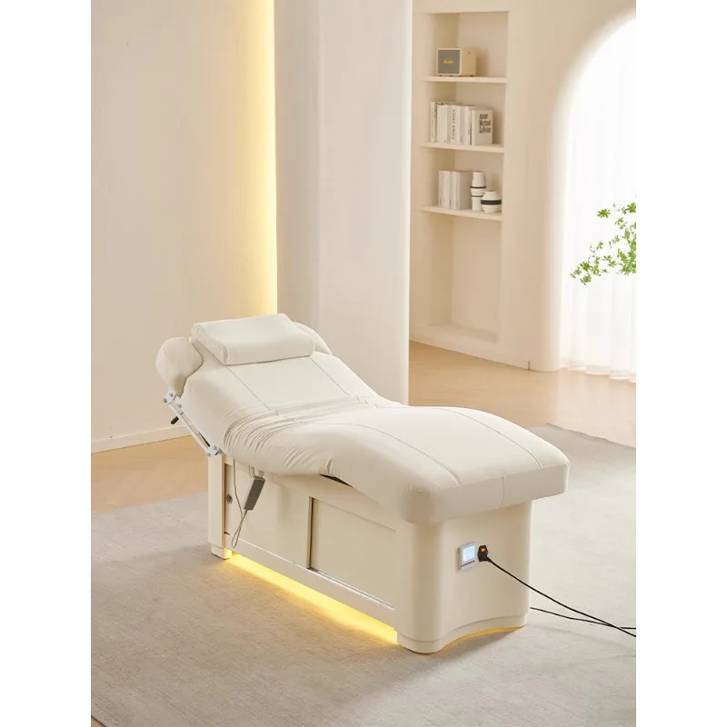 Electric beauty bed, specialized for beauty salons, eyelash and ear embroidery, electric lifting massage bed, advanced latex atm
Electric beauty bed, specialized for beauty salons, eyelash and ear embroidery, electric lifting massage bed, advanced latex atm