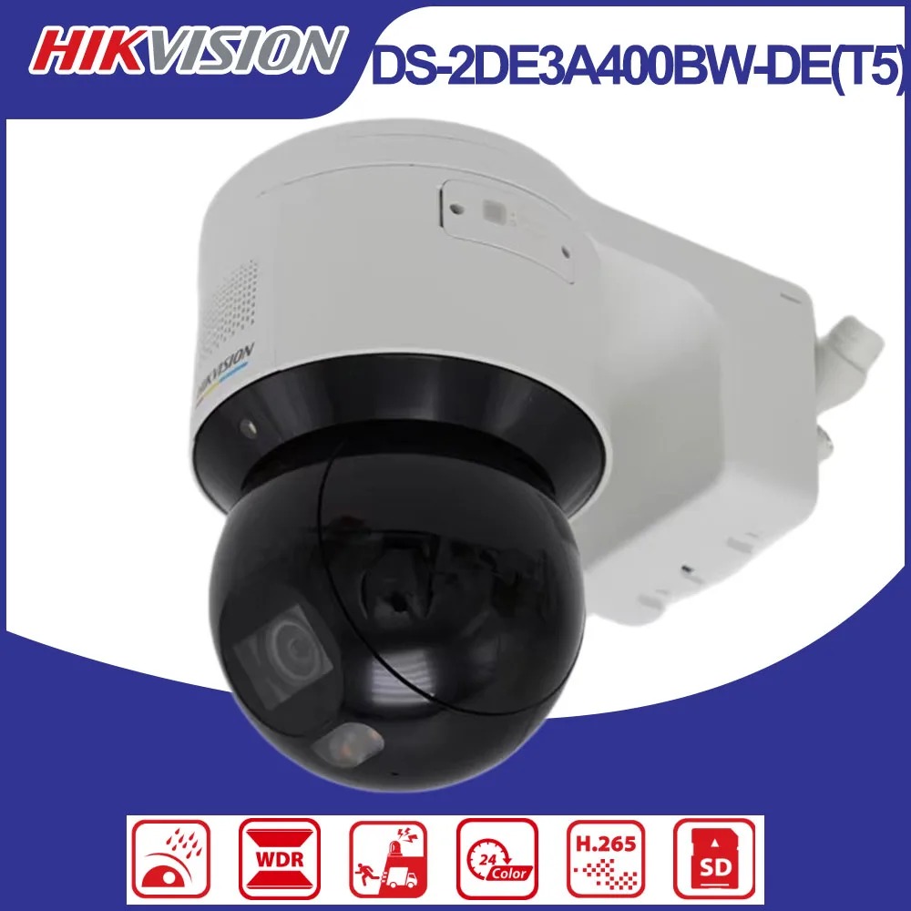 Hikvision DS-2DE3A400BW-DE(T5) 4MP ColorVu Mini PTZ Camera 3-inch PoE IP66 30m White Light Two-Way Audio 120 dB WDR 3D DNR HLC
Hikvision DS-2DE3A400BW-DE(T5) 4MP ColorVu Mini PTZ Camera 3-inch PoE IP66 30m White Light Two-Way Audio 120 dB WDR 3D DNR HLC