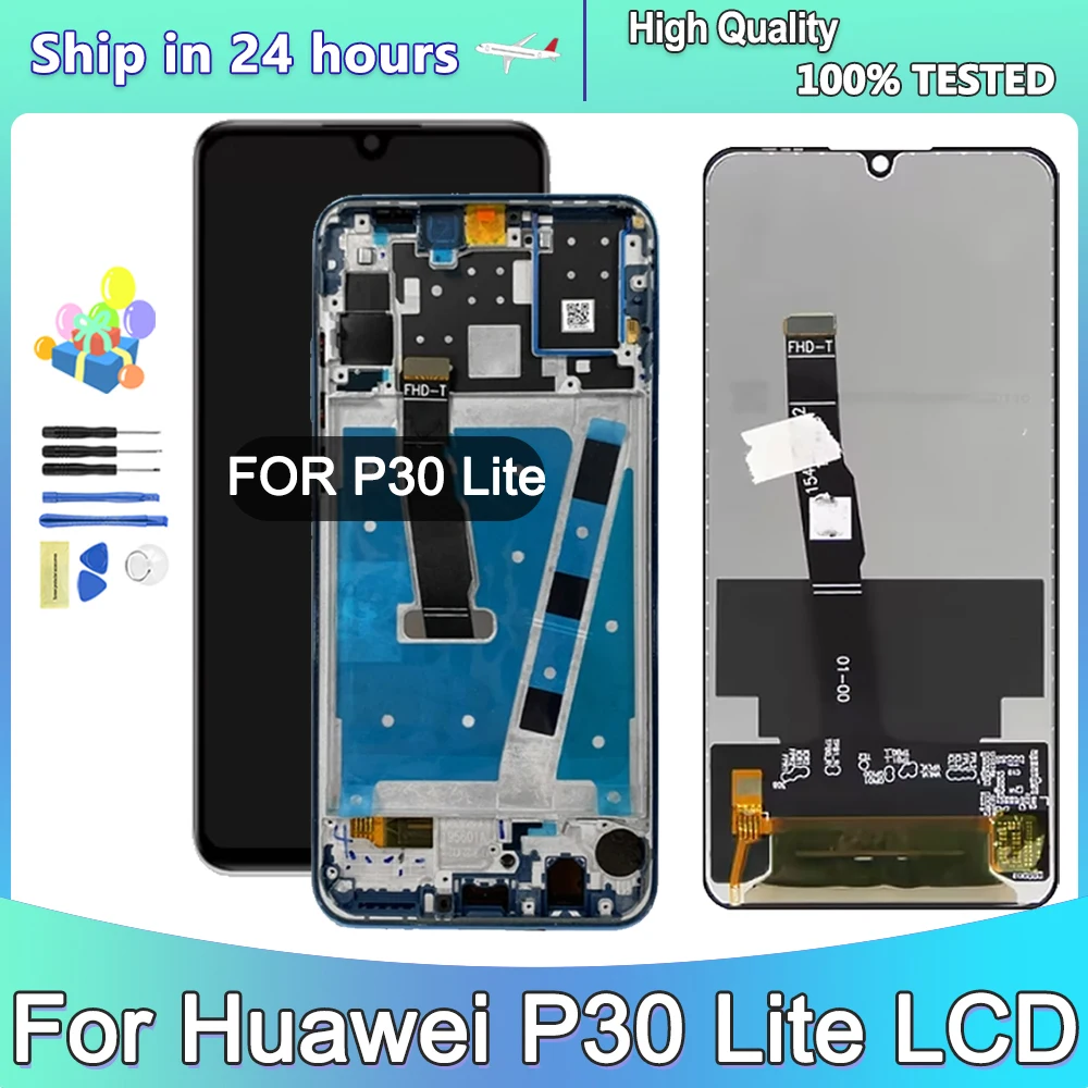 TFT For HUAWEI P30 Lite LCD Display Touch Screen For HUAWEI P30 Lite Nova 4e LCD Screen With Frame LCD Display
TFT For HUAWEI P30 Lite LCD Display Touch Screen For HUAWEI P30 Lite Nova 4e LCD Screen With Frame LCD Display