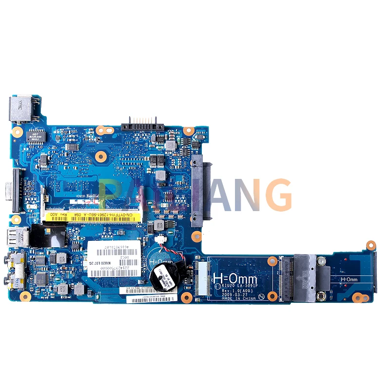 original LA-5091P N270 DDR2 For Dell MINI 10 Notebook Mainboard CN-0YTFYH 0YTFYH Laptop Motherboard 100% Test Work
original LA-5091P N270 DDR2 For Dell MINI 10 Notebook Mainboard CN-0YTFYH 0YTFYH Laptop Motherboard 100% Test Work