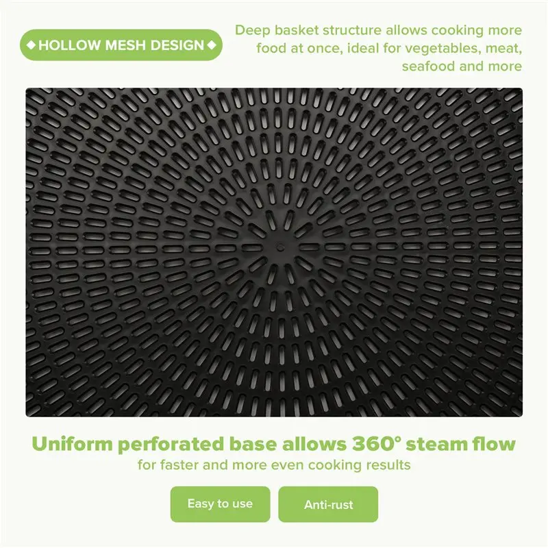 TM7 Steaming Basket Insert Food Grade Steamer Tray For Multi-Cooker Food Processor Accessories Steaming Bowl Accessory
TM7 Steaming Basket Insert Food Grade Steamer Tray For Multi-Cooker Food Processor Accessories Steaming Bowl Accessory