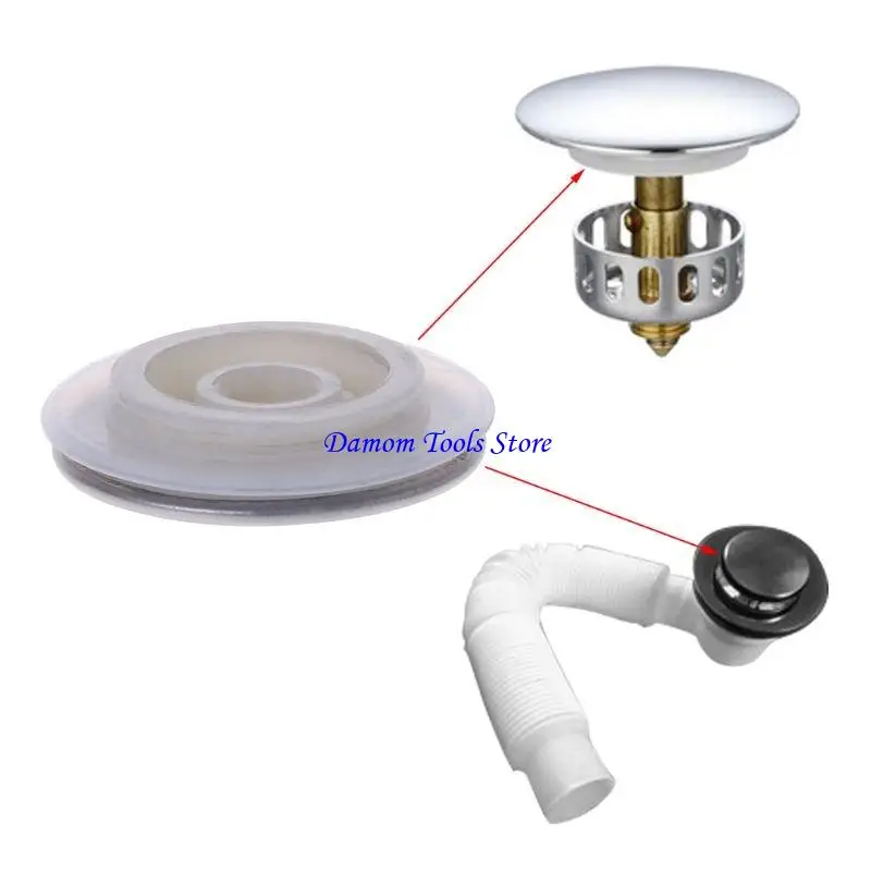 57BE Basins Bounce Button Stainless Steel Bounce Drain Plug Replacement Cover Enduring
57BE Basins Bounce Button Stainless Steel Bounce Drain Plug Replacement Cover Enduring