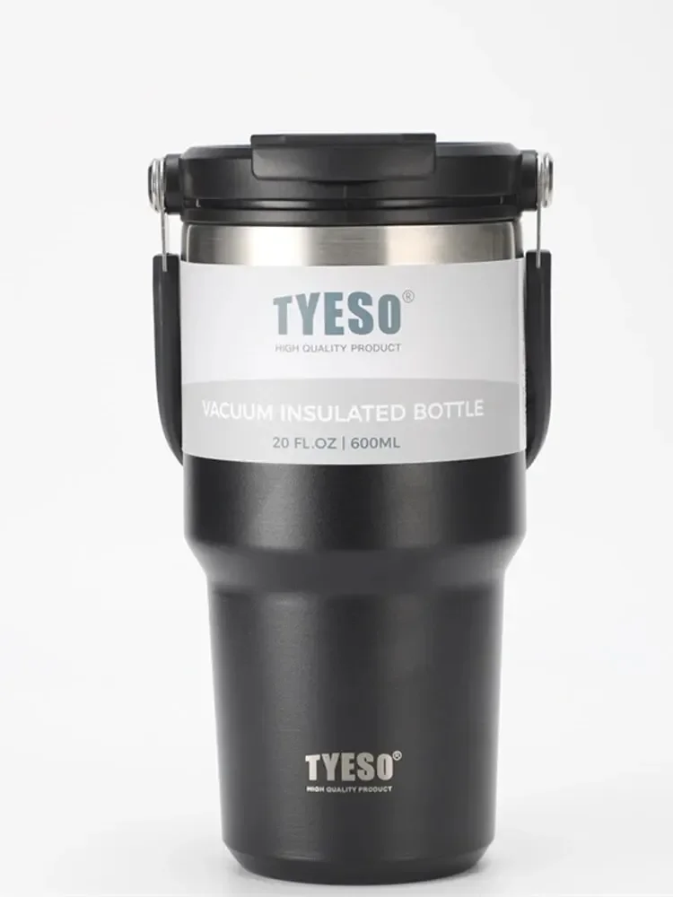 Tyeso's New Coffee Cup With Double-Layer Insulation And Cold Insulation Portable Ice Cream Cup Large Capacity Stainless Steel
Tyeso's New Coffee Cup With Double-Layer Insulation And Cold Insulation Portable Ice Cream Cup Large Capacity Stainless Steel