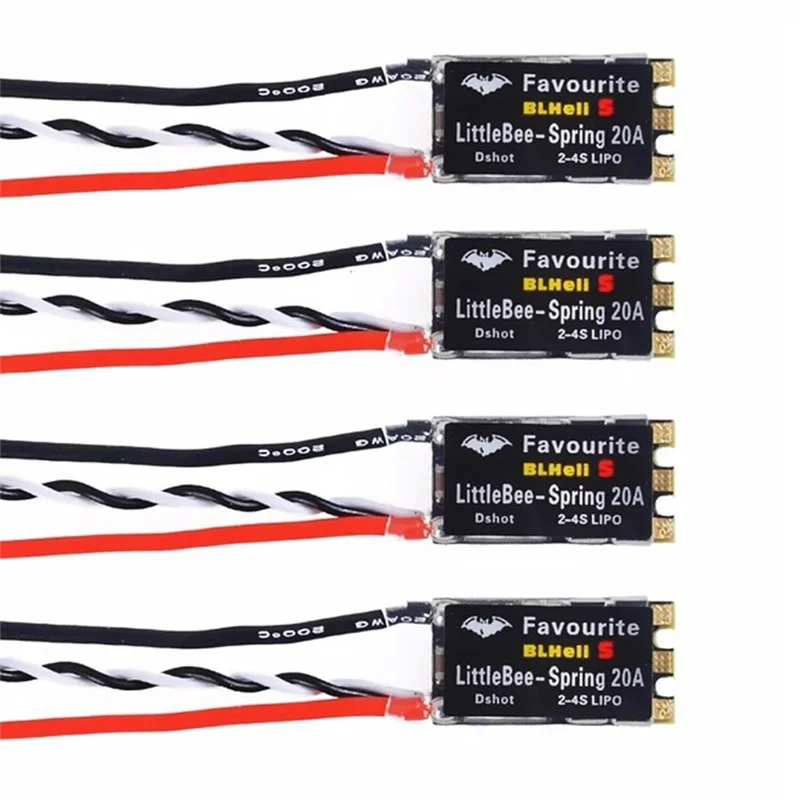 PHILE-Littlebe Spring ESC 2-4S поддерживает Mulitshot DSHOT Oneshot42 ESC для FPV мультикоптера Quadcopter
PHILE-Littlebe Spring ESC 2-4S поддерживает Mulitshot DSHOT Oneshot42 ESC для FPV мультикоптера Quadcopter