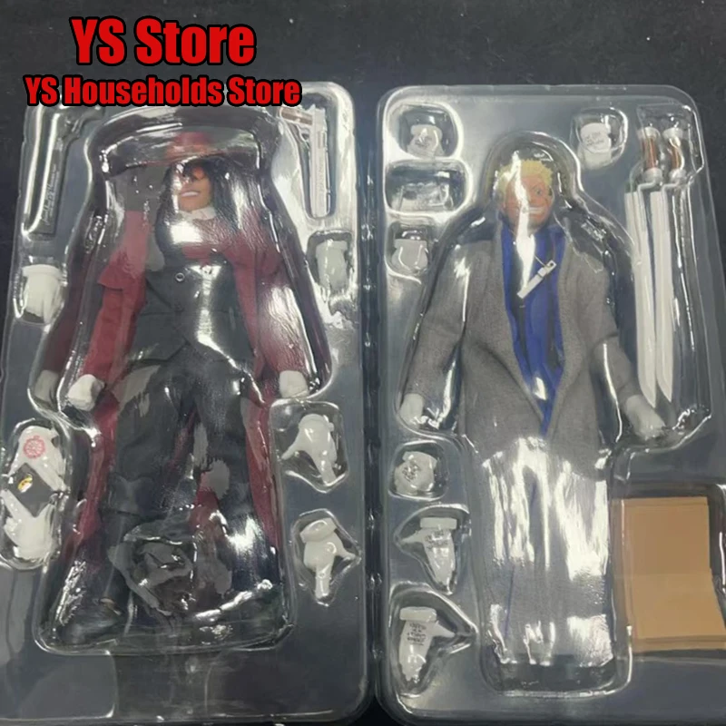 Joy Man Toys 1/12 JM007 Blood Lord Alucard JM008 Vatican Traitor Anderson Moable Body Design 6" Full Set Display Action Figure
Joy Man Toys 1/12 JM007 Blood Lord Alucard JM008 Vatican Traitor Anderson Moable Body Design 6" Full Set Display Action Figure