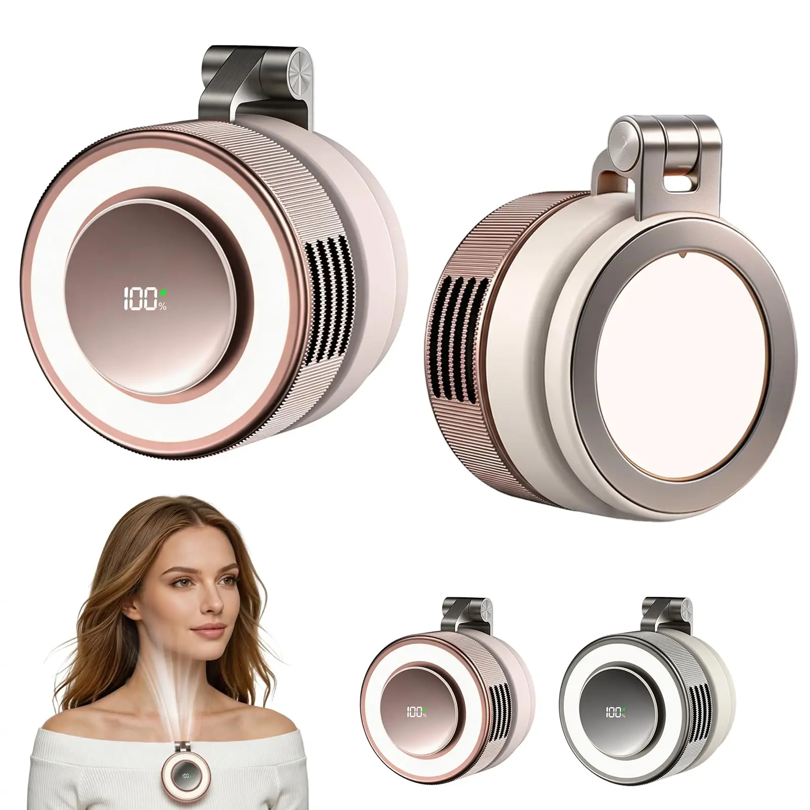 2026 New Portable Silent Mini Bladeless Electric Fan Clip On 5 Speeds Clip-On Fans For Shirt Small Clips Fanmini Whirlwind Fans
2026 New Portable Silent Mini Bladeless Electric Fan Clip On 5 Speeds Clip-On Fans For Shirt Small Clips Fanmini Whirlwind Fans