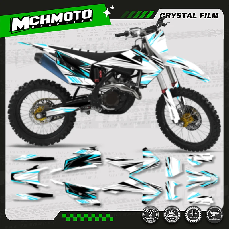 MCHMFG Custom Team Motorcycle Graphics Decals Stickers Kit for Husqvarna Decal TE FE 125-450CC 19-22 TC FC TX FX FS 20-23 008
MCHMFG Custom Team Motorcycle Graphics Decals Stickers Kit for Husqvarna Decal TE FE 125-450CC 19-22 TC FC TX FX FS 20-23 008