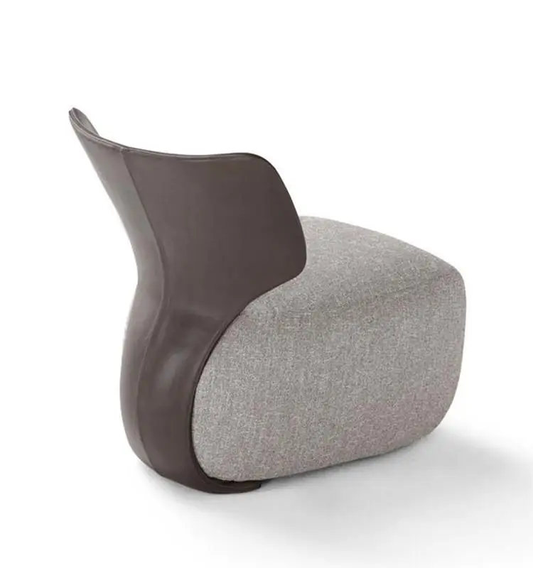 Modern Light Luxury Single Fashion Personality Fabric Leather Sofa Chair Simple Small Household Creative Single Short Sofa
Modern Light Luxury Single Fashion Personality Fabric Leather Sofa Chair Simple Small Household Creative Single Short Sofa