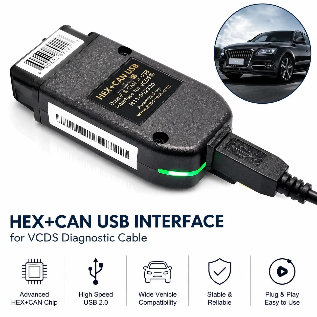 2026 VCDS VAGCOM Interface VCDSCAN HEX V2 Update 25.3 FOR VW For AUDI Skoda Seat Multi-Language Car Autocom Diagnostics Tools
2026 VCDS VAGCOM Interface VCDSCAN HEX V2 Update 25.3 FOR VW For AUDI Skoda Seat Multi-Language Car Autocom Diagnostics Tools