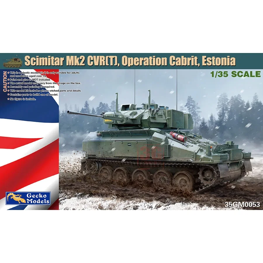 Комплект модели сборки Gecko 35GM0053 Британский изогнутый резервуар для реконструкции MK2 Эстония 1/35
Комплект модели сборки Gecko 35GM0053 Британский изогнутый резервуар для реконструкции MK2 Эстония 1/35