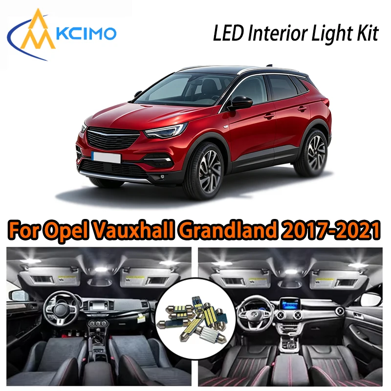 High Quality LED Interior Lights For Opel Vauxhall Grandland X 2017-2021, Easy Install Two Colors Choice Lamp Kit
High Quality LED Interior Lights For Opel Vauxhall Grandland X 2017-2021, Easy Install Two Colors Choice Lamp Kit