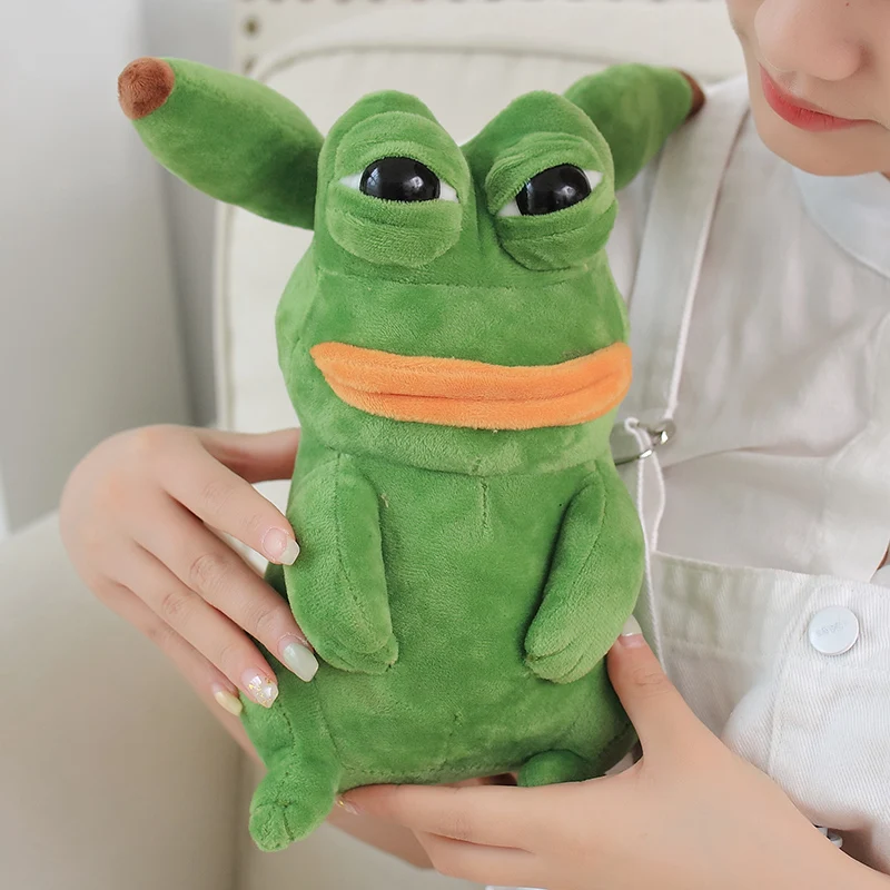 25 см забавная грузовая лягушка Пикачу плюшевые игрушки креативная зеленая лягушка с большими глазами Пикачу плюшевая игрушка мультяшная кукла домашний декор подарки на день рождения дети
25 см забавная грузовая лягушка Пикачу плюшевые игрушки креативная зеленая лягушка с большими глазами Пикачу плюшевая игрушка мультяшная кукла домашний декор подарки на день рождения дети
