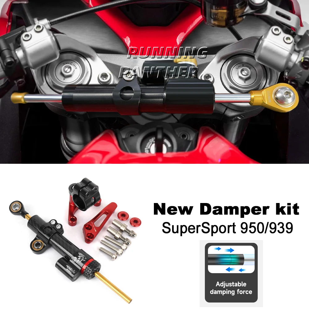 Для Ducati SuperSport 950 Supersport 939 2018-2025 аксессуары для мотоциклов, кронштейн стабилизатора демпфера, комплект крепления на руле
Для Ducati SuperSport 950 Supersport 939 2018-2025 аксессуары для мотоциклов, кронштейн стабилизатора демпфера, комплект крепления на руле