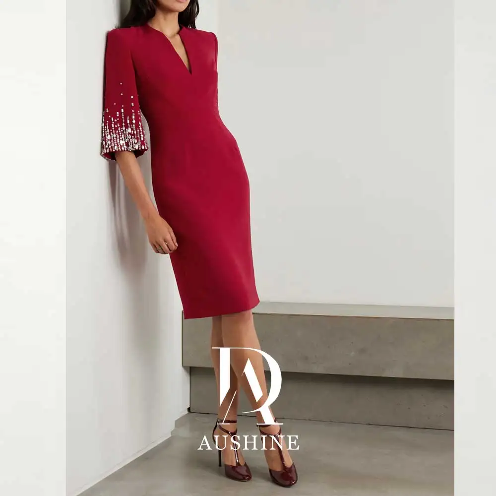 Aushine Customized Birthday Evening Dress Ankle Length Full Sleeves Summer Elegant Wedding Party Gowns For Women Arab 2024
Aushine Customized Birthday Evening Dress Ankle Length Full Sleeves Summer Elegant Wedding Party Gowns For Women Arab 2024