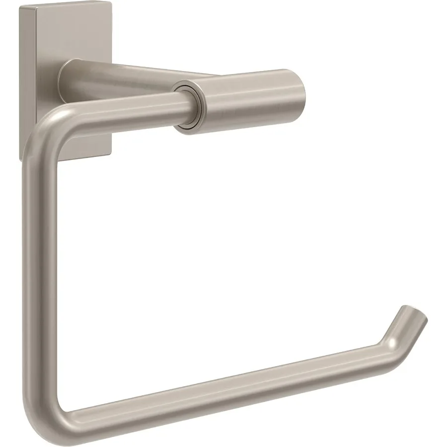 Держатель для туалетной бумаги из атласного никеля для хранения настенного крепления в ванной комнате с европейским дизайном с одной стойкой Идеально подходит для современных ванных комнат и хо
Держатель для туалетной бумаги из атласного никеля для хранения настенного крепления в ванной комнате с европейским дизайном с одной стойкой Идеально подходит для современных ванных комнат и хо