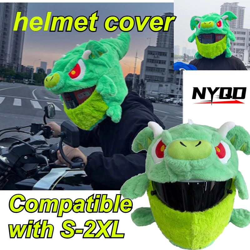 Motorcycle Full Helmet Cover Cartoon Plush Animal Helmet Cover Fabric Protection Funny Helmet Cover Motorcycle Accessories
Motorcycle Full Helmet Cover Cartoon Plush Animal Helmet Cover Fabric Protection Funny Helmet Cover Motorcycle Accessories