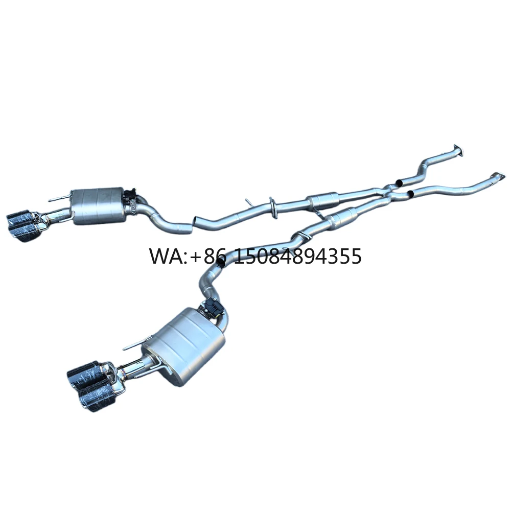 304 Stainless Steel 1.5mm Thick Valvetronic Muffler Catback Exhaust for IS250 IS300 IS350 Remote Control SS304 Stainless
304 Stainless Steel 1.5mm Thick Valvetronic Muffler Catback Exhaust for IS250 IS300 IS350 Remote Control SS304 Stainless