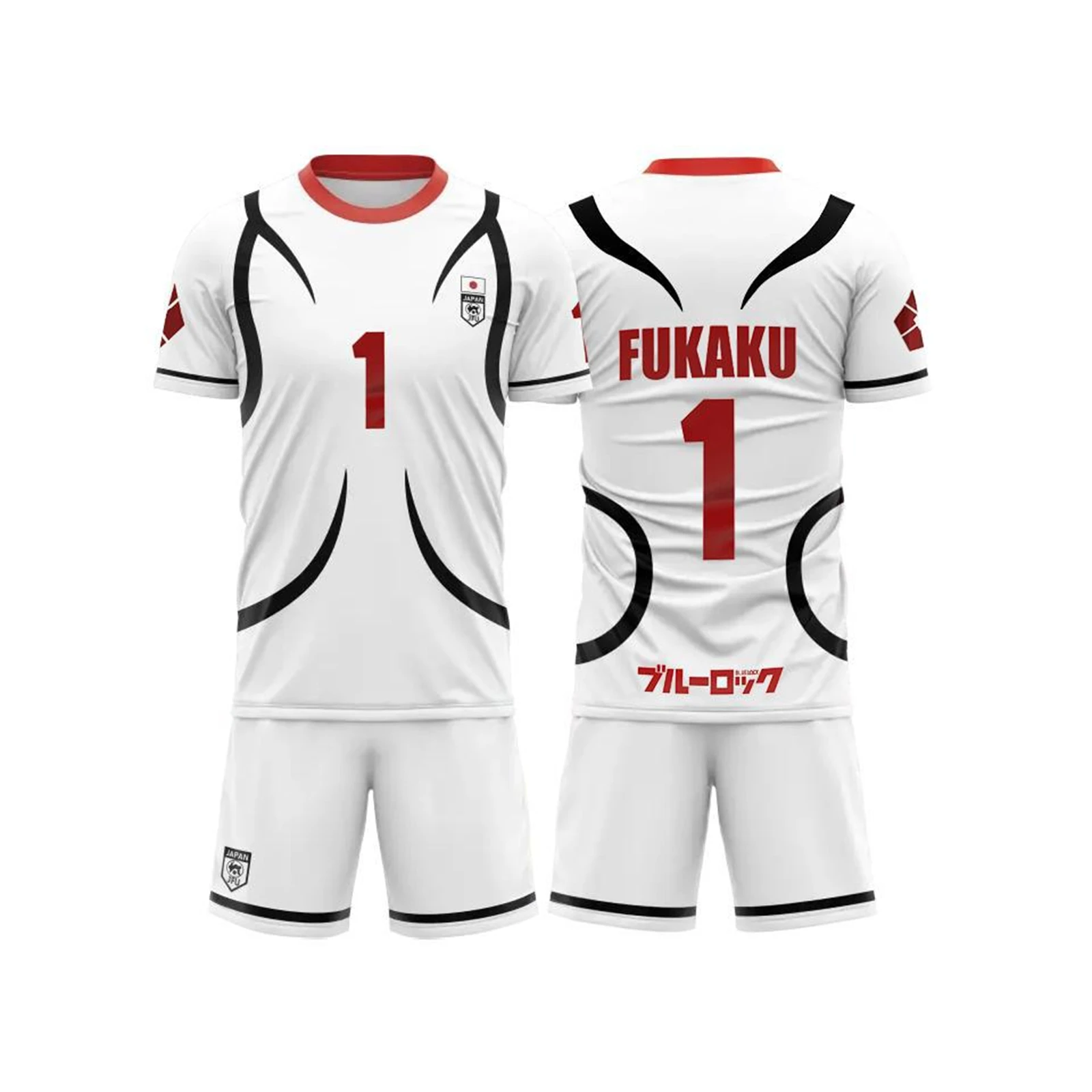 Lock Isagi Yoichi Cosplay Jersey 2025 New 3D Printed Sports Set Drawstring Shorts Uniform Set Casual Round Neck Short Sleeved
Lock Isagi Yoichi Cosplay Jersey 2025 New 3D Printed Sports Set Drawstring Shorts Uniform Set Casual Round Neck Short Sleeved
