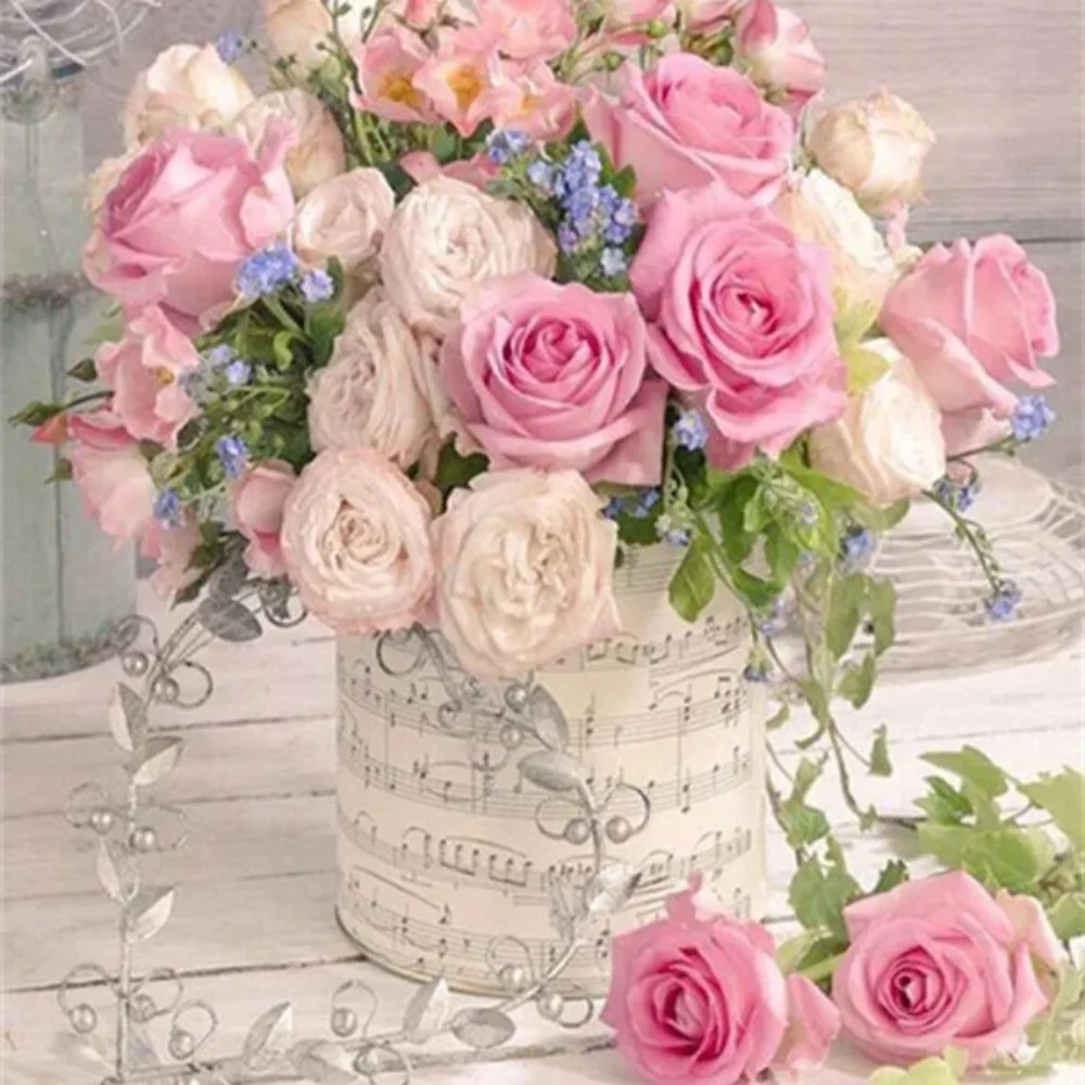 2026 DIY Diamond Embroidery Rose Handmade Mosaic Flower Cross Stitch Kits Home Decoration Full Square Drill Rhinestones Sale
2026 DIY Diamond Embroidery Rose Handmade Mosaic Flower Cross Stitch Kits Home Decoration Full Square Drill Rhinestones Sale