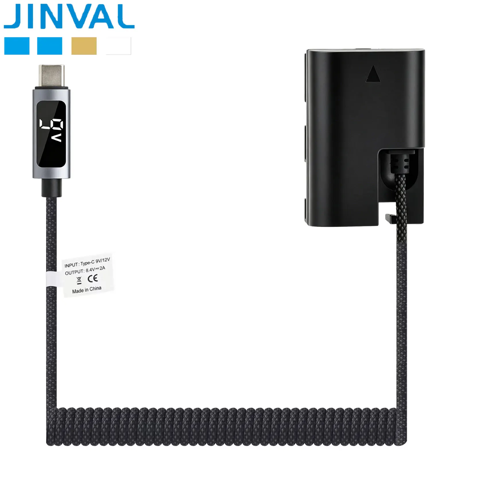JINVAL LP-E6 Power Adapter E6 LPE6 DC Coupler Dummy Battery 2m Type-C PD 20W Cable For Canon EOS 5D Mark IV III 6D 7D 90D 80D
JINVAL LP-E6 Power Adapter E6 LPE6 DC Coupler Dummy Battery 2m Type-C PD 20W Cable For Canon EOS 5D Mark IV III 6D 7D 90D 80D