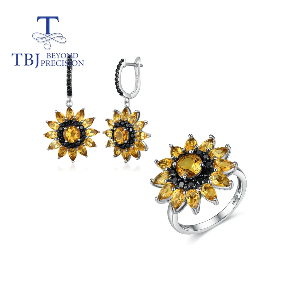 Natural citrine gemstone Ring Earring Jewelry Set 925 sterling silver Luxury fine jewelry for women anniversary engagement gift
Natural citrine gemstone Ring Earring Jewelry Set 925 sterling silver Luxury fine jewelry for women anniversary engagement gift