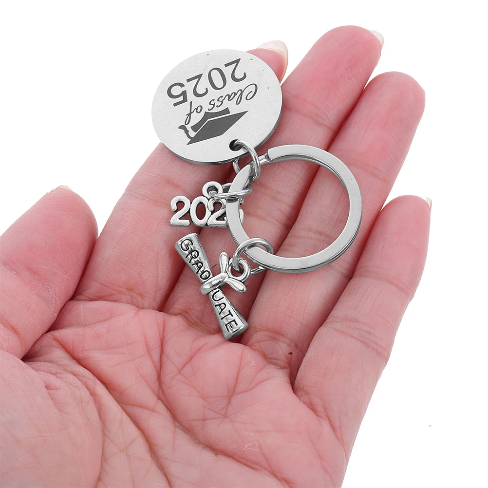 Graduation Keychain Class of 2025 Stainless Steel Rings Keepsake Gifts for Graduate Students Nurse Keyring Season Accessories
Graduation Keychain Class of 2025 Stainless Steel Rings Keepsake Gifts for Graduate Students Nurse Keyring Season Accessories