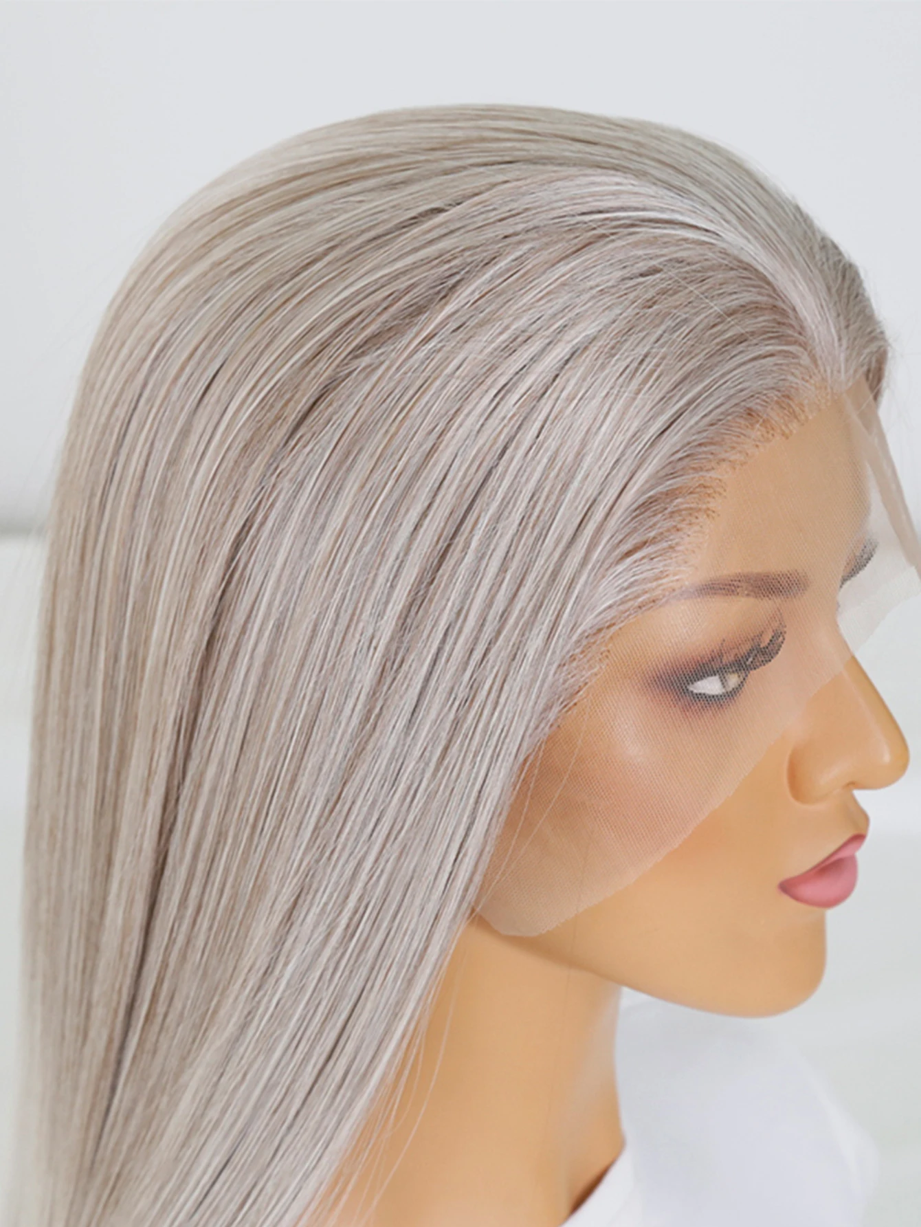 Long Straight Rooted Gray Blonde Mix Lace Front Heat Resistant Fiber Wigs Women Soft Natural
Long Straight Rooted Gray Blonde Mix Lace Front Heat Resistant Fiber Wigs Women Soft Natural