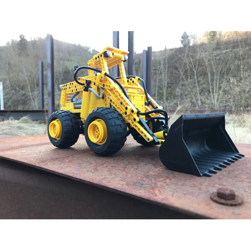 MOC-101241 Pneumatic Wheel Loader Tractor Building Block Set, 850 Pieces Birthday Toy Holiday Christmas New Year Gift Decoration
MOC-101241 Pneumatic Wheel Loader Tractor Building Block Set, 850 Pieces Birthday Toy Holiday Christmas New Year Gift Decoration