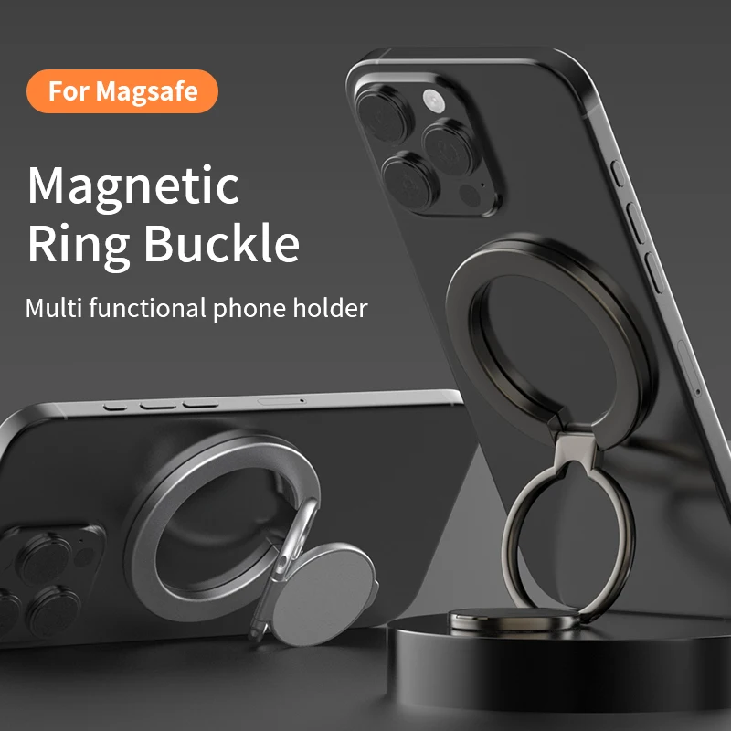 Двусторонний магнитный держатель телефона для кольца на палец Magsafe 360° ° Поворотная сильная магнитная подставка, металлический кольцевой кронштейн для iPhone 17 16
Двусторонний магнитный держатель телефона для кольца на палец Magsafe 360° ° Поворотная сильная магнитная подставка, металлический кольцевой кронштейн для iPhone 17 16