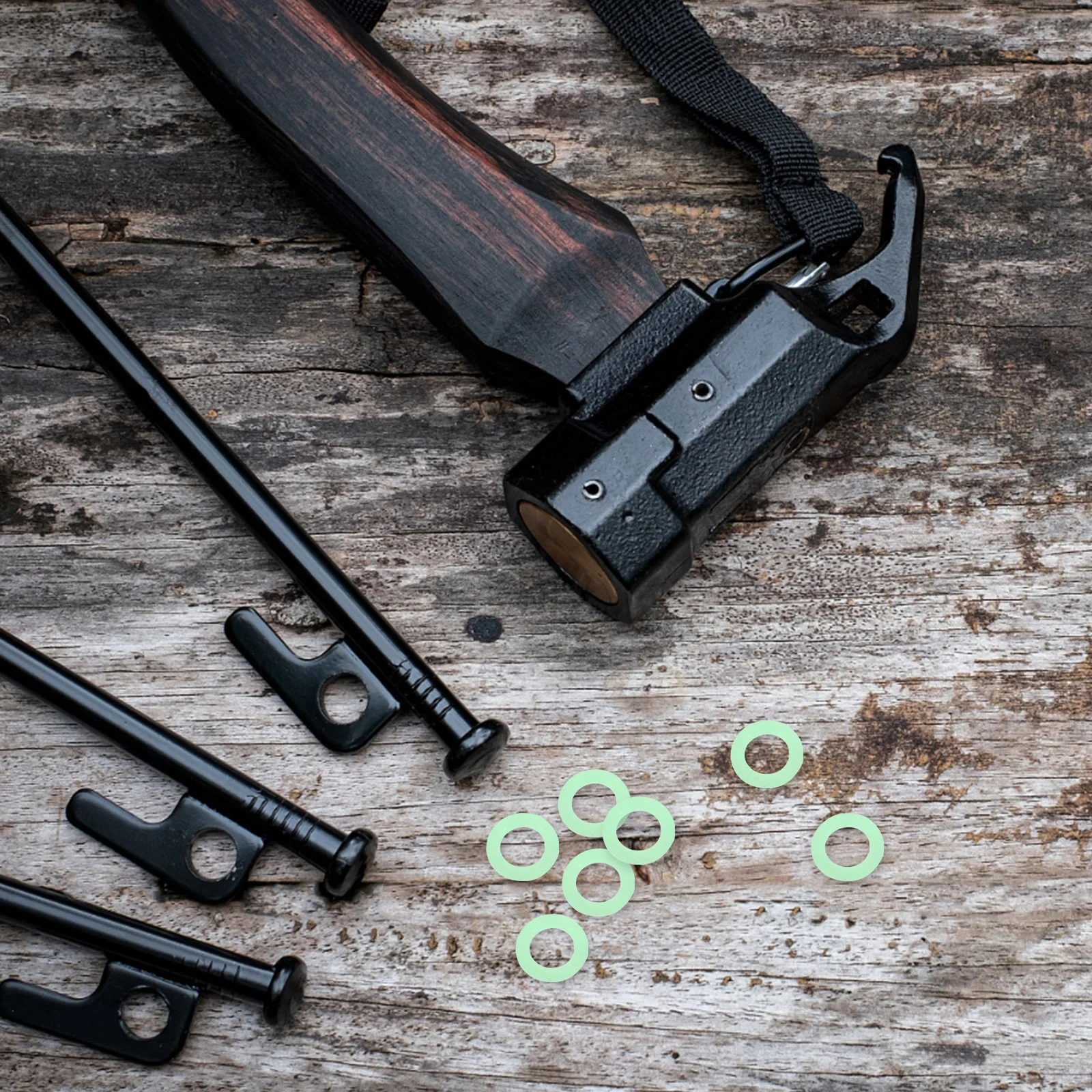 50Pcs Fluorescent Silicone Tent Stake Ring Night Glow Camping Outdoor Tent Peg Safety Markers Accessories Night Silicone Ring
50Pcs Fluorescent Silicone Tent Stake Ring Night Glow Camping Outdoor Tent Peg Safety Markers Accessories Night Silicone Ring