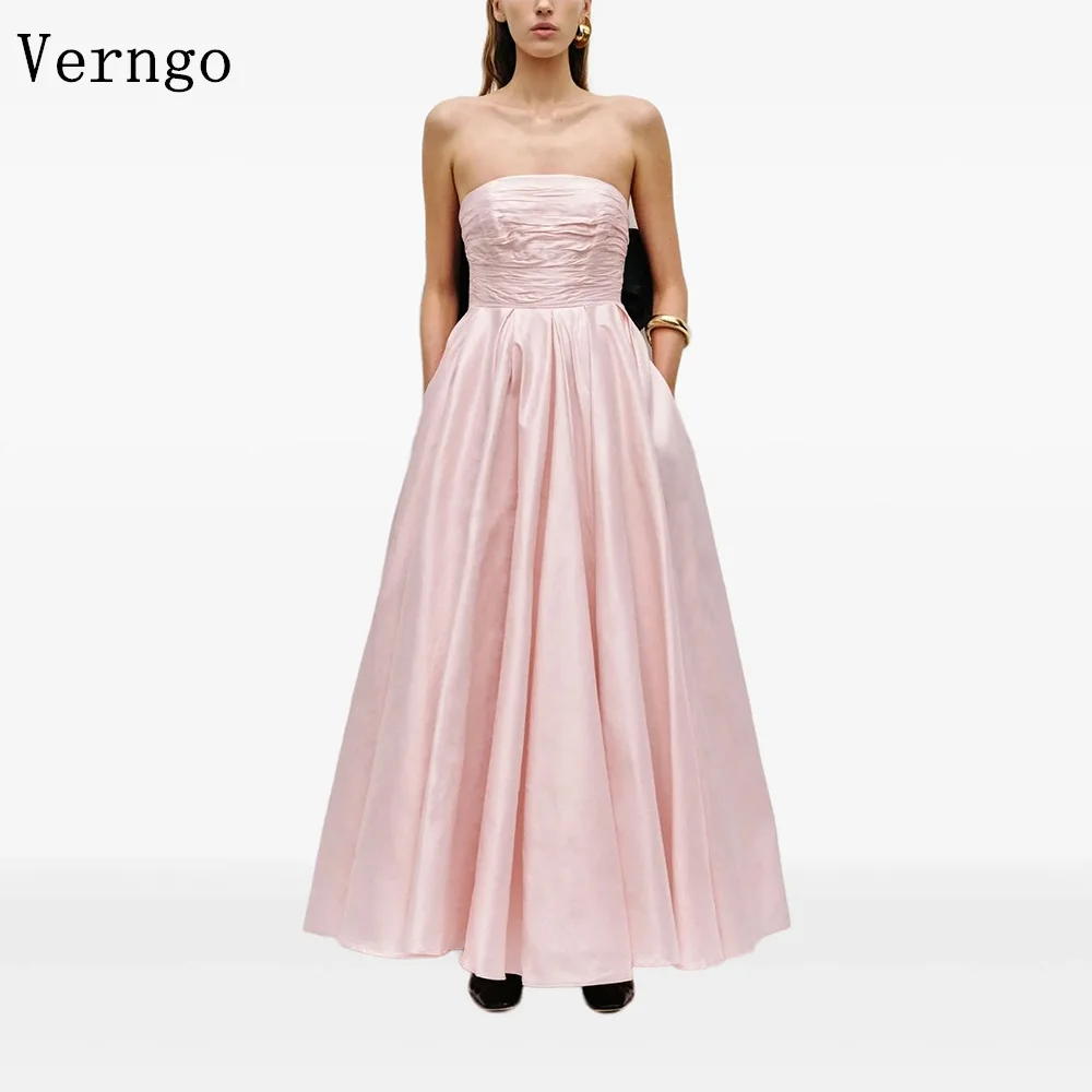 Verngo розовое атласное вечернее платье без бретелек с бантом для торжественных случаев платье женское элегантное платье принцессы для выпускного вечера по индивидуальному заказу
Verngo розовое атласное вечернее платье без бретелек с бантом для торжественных случаев платье женское элегантное платье принцессы для выпускного вечера по индивидуальному заказу