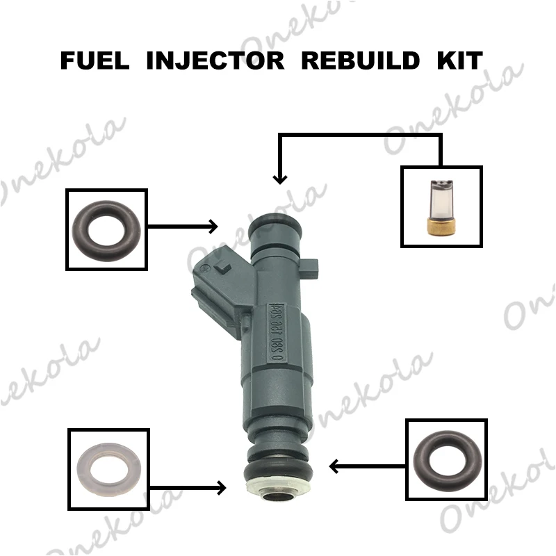 Fuel Injector Service Repair Kit Filters Orings Seals Grommets for 0280156264 Tiggo A5, T11 CHERY QIYUN3 2.0 TIGGO 1.8 2.0
Fuel Injector Service Repair Kit Filters Orings Seals Grommets for 0280156264 Tiggo A5, T11 CHERY QIYUN3 2.0 TIGGO 1.8 2.0