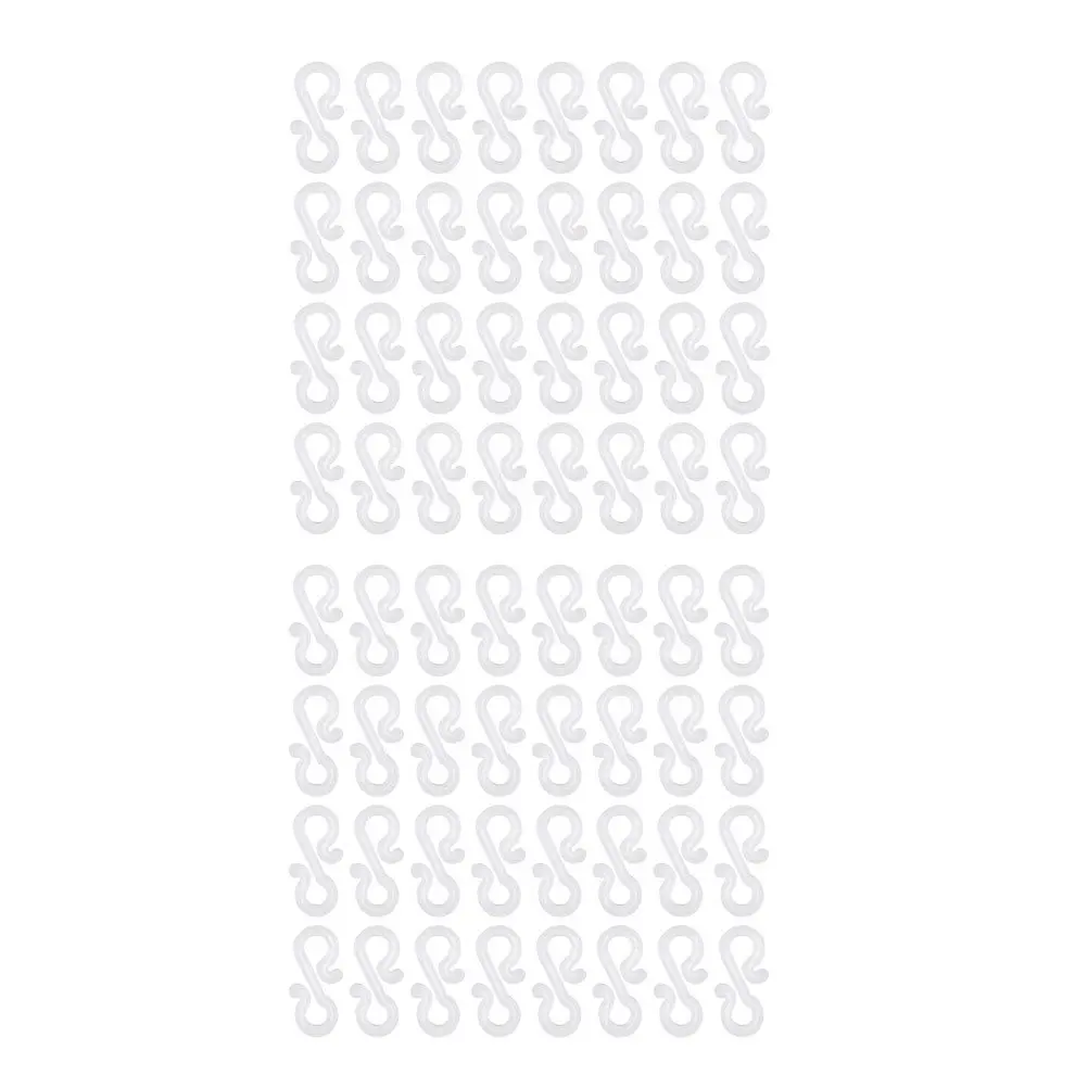 100pcs Christmas Light Clips Plastic S-Type Hooks For String Lights Outdoor Holiday Party Decorations Lamp Fixing Hangers Xmas
100pcs Christmas Light Clips Plastic S-Type Hooks For String Lights Outdoor Holiday Party Decorations Lamp Fixing Hangers Xmas