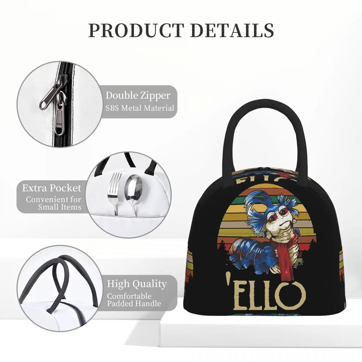 Labyrinth The Worm Ello Cult Labyrinth Insulated Lunch Bag for Kids School Cooler Thermal Food Box Tote Portable Lunch Boxes
Labyrinth The Worm Ello Cult Labyrinth Insulated Lunch Bag for Kids School Cooler Thermal Food Box Tote Portable Lunch Boxes