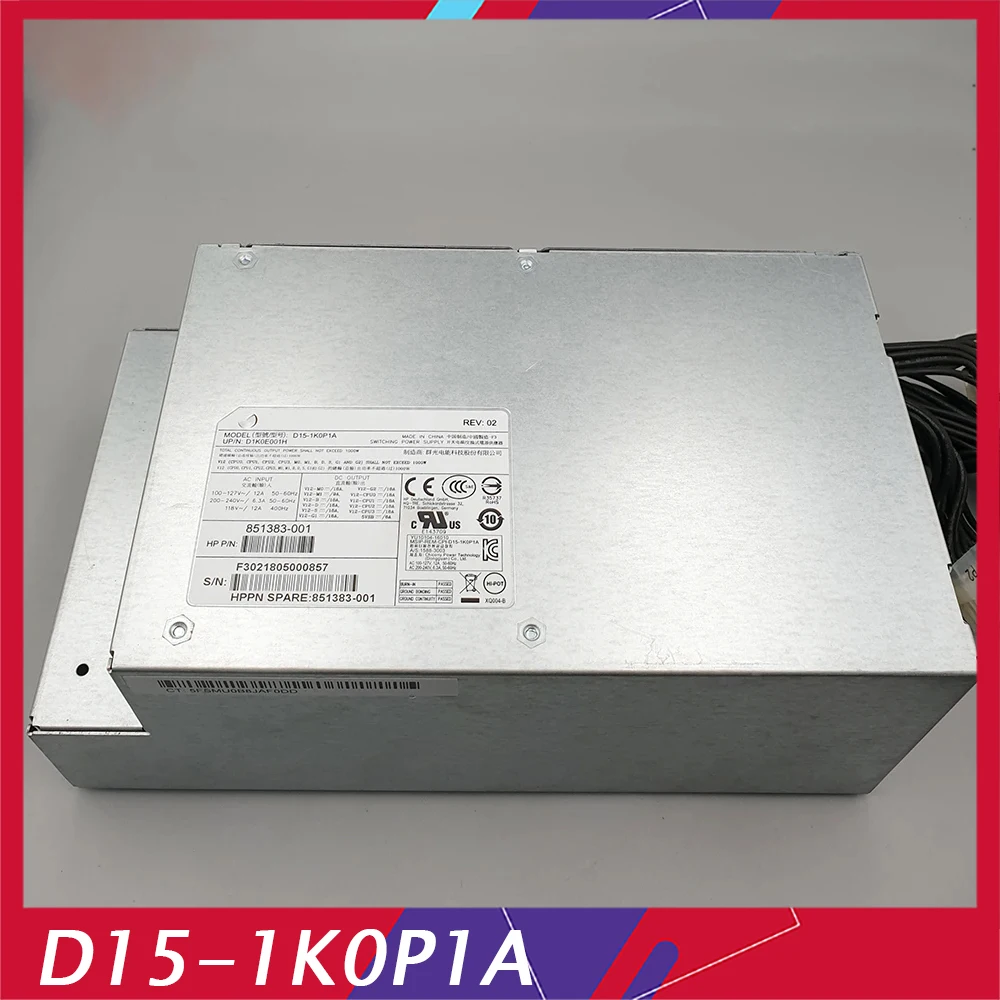 Для блока питания рабочей станции HP Z6 G4 1000 Вт 851383 -001 D15-1K0P1A D1K0E001H 100% протестировано перед отправкой
Для блока питания рабочей станции HP Z6 G4 1000 Вт 851383 -001 D15-1K0P1A D1K0E001H 100% протестировано перед отправкой