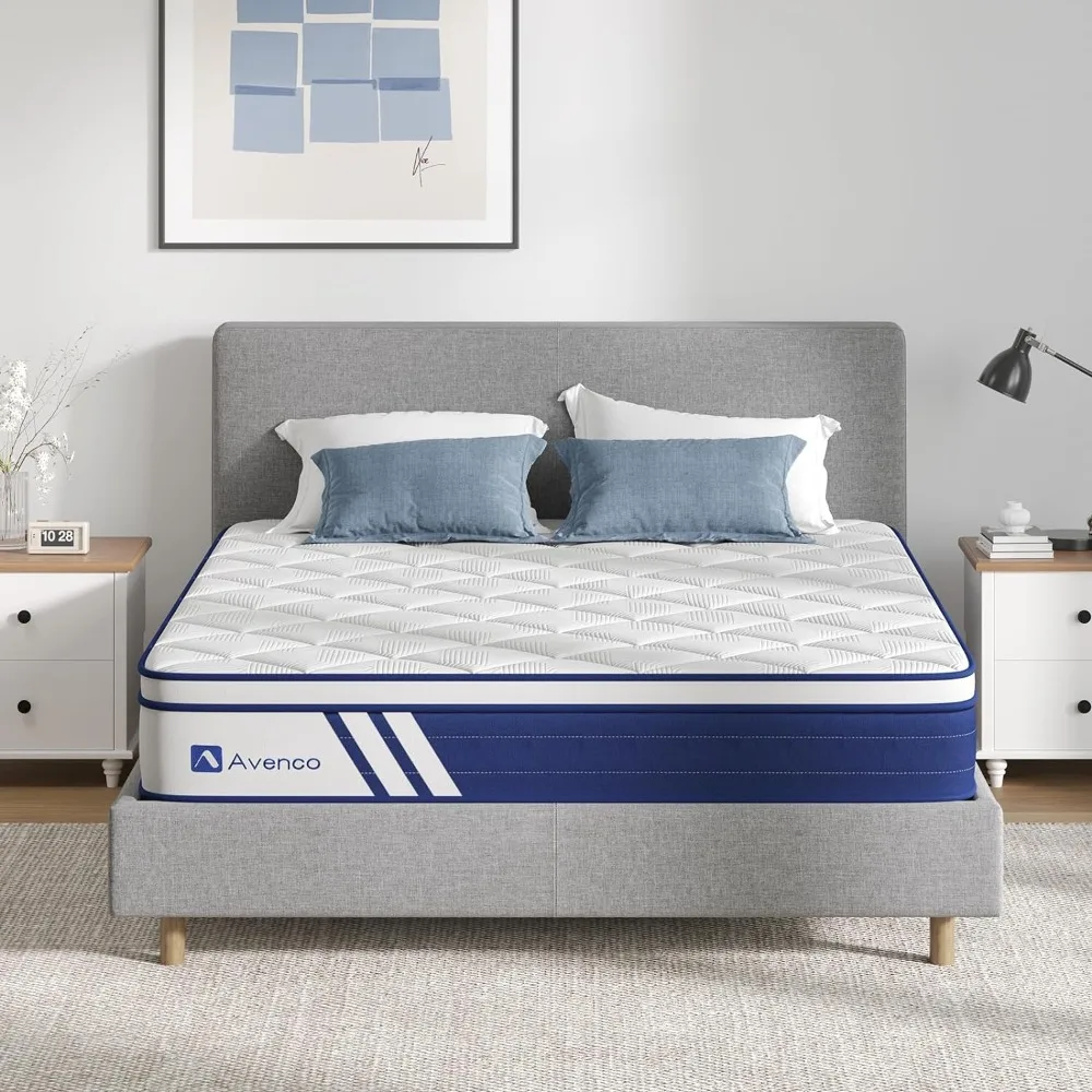 Queen Size Mattress, 10 Inch Queen Hybrid Mattress in a Box with Gel Memory Foam, Individual Pocket Springs
Queen Size Mattress, 10 Inch Queen Hybrid Mattress in a Box with Gel Memory Foam, Individual Pocket Springs