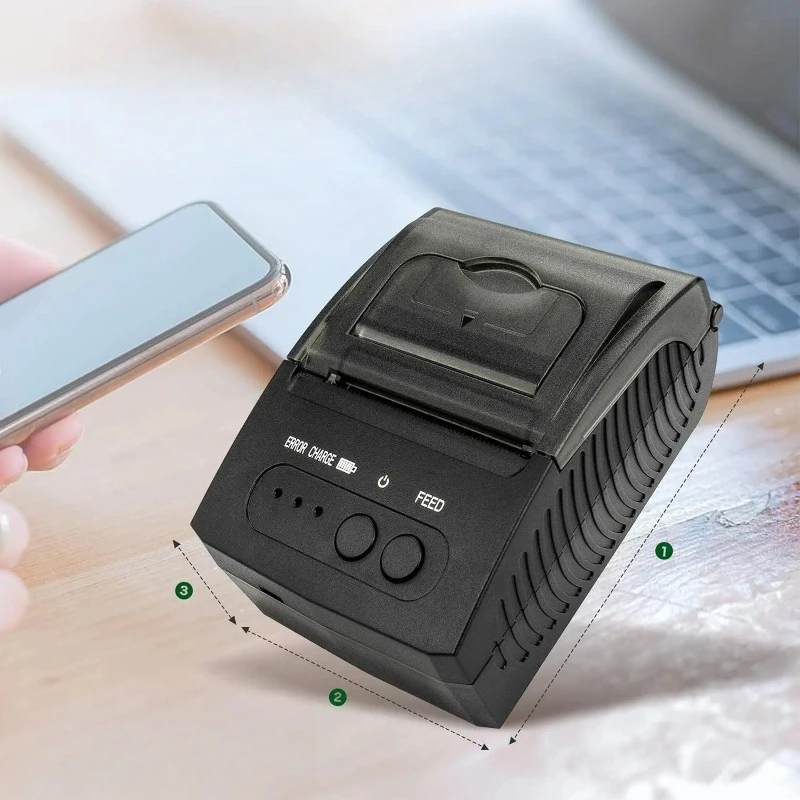 Portable 58mm Thermal Receipt Printer Bluetooth Support Android /IOS USB Thermal Printer for POS System
Portable 58mm Thermal Receipt Printer Bluetooth Support Android /IOS USB Thermal Printer for POS System